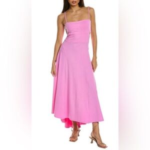 Susana Monaco pink midi dress - so flattering! Worn once